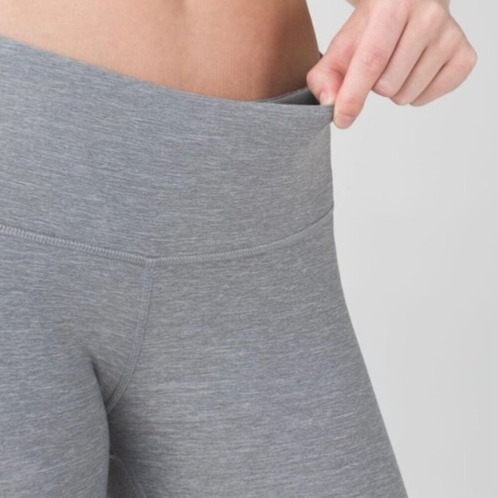 Lululemon Wunder Under Pant III Heathered Slate size 4 - Picture 5 of 11